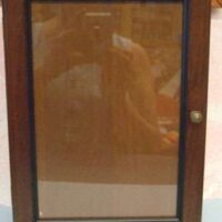 Portachiavi da parete con porta portaricamo o merletto cm 21 x 28
