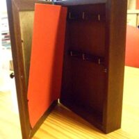 Portachiavi da parete con porta portaricamo o merletto cm 21 x 28