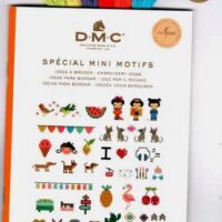 Dmc, kit 6 matassine mouline + libretto special mini motive in regalo