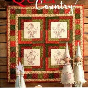 Christmas, patchwork loves embroidery