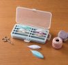 Storage case for tatting shuttle, clover 8110