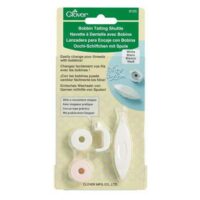 Navetta/bobbin tatting shuttle clover 8105 bianca