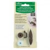 Bobbin tatting shuttle, clover 8106, marrone
