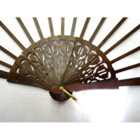 Ven308a Struttura per ventaglio in legno "abbraccio" cm 42