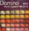Domino n°8, perlè gomitolo gr 8, tinta unita e sfumato