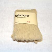 Tubolare pizzo maglia avorio  cm 100 x cm 8, stafil