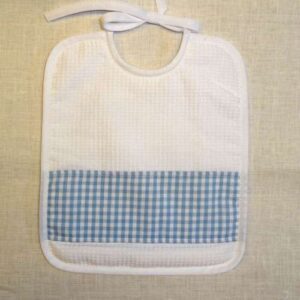 Fiocco nascita con cuore e cuoricini,  bianco e rosa
