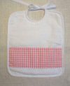 Bavagliolo suisse rosa cm 24 x 29
