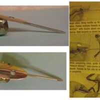 Ditale con punteruolo/trolley needle