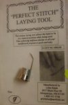 Ditale con punteruolo blocca filo/the perfect stitch laying tool