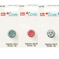 Ditale in metallo colorato prym love