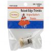 Ditale rinforzato, raised edge thimble - immagine 2