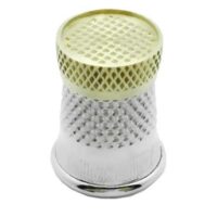 Ditale rinforzato, raised edge thimble