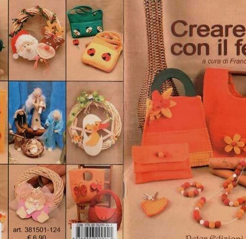 Jolly/kit 2 libretti   berretti e feltro