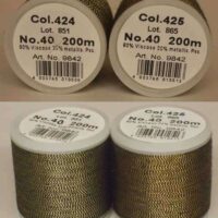 Madeira metallic n°40  soft, 200mt