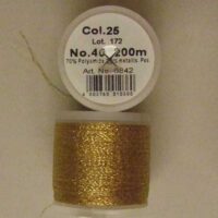 Madeira supertwist 40, oro 25-24-silver 41