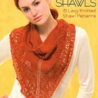Sock-yarn shawls, jen lucas