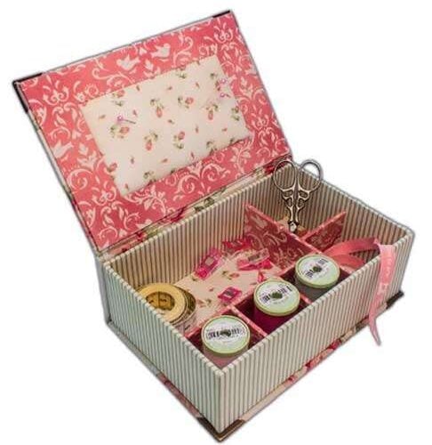 Cartonaggio: box cucito piccolo, rinske stevens
