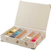 Cartonaggio: quilt spool box, rinske stevens
