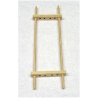 Forcellina in legno,  tombolo e disegni