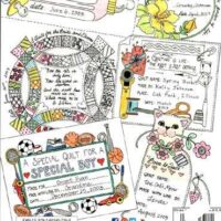 50 nifty iron-on quilt labels, kathy cardiff
