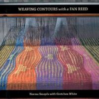 Ondule' textiles, weaving contours with a fan reed