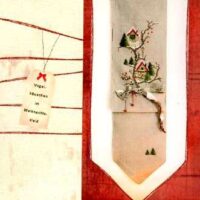 Ub design: vogel-hauschen im weihnachts-kleind