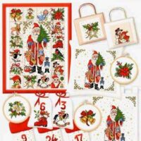 Lindner's  kreuzstiche  n°104   adventskalender