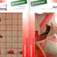 Zweigart 171, naturlich rot