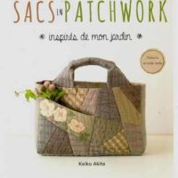 Sacs en patchwork: inspires de mon jardin, akita keiko