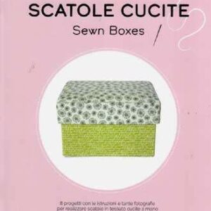 Hand-stitched boxes, Meg Evans