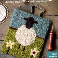 Yarn hooking, carole rennison