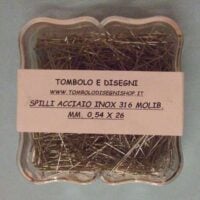 Spilli inox 316 molibdeno 0,54  x 26