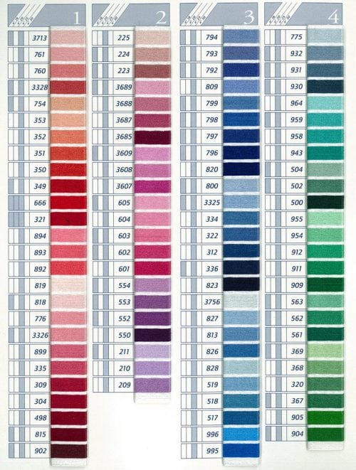 Ricamo dmc 25, matassina 32mt - immagine 4