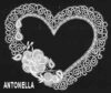 Disegno per cuscinetto fedi "w gli sposi" download - immagine 3