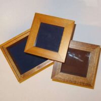 Scatola quadrata in legno cm 10 x 10