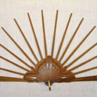 Struttura ventaglio foglie cm 51
