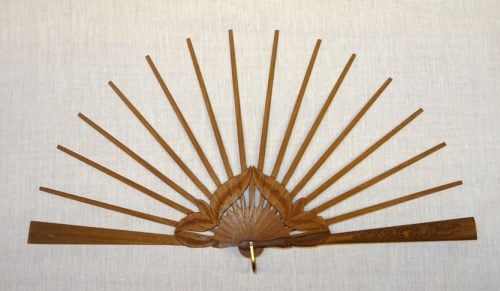 Struttura ventaglio foglie cm 51