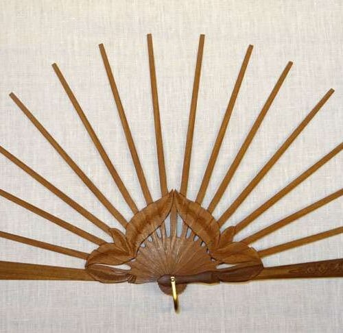 Struttura ventaglio foglie cm 51