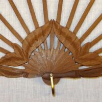 Struttura ventaglio foglie cm 51