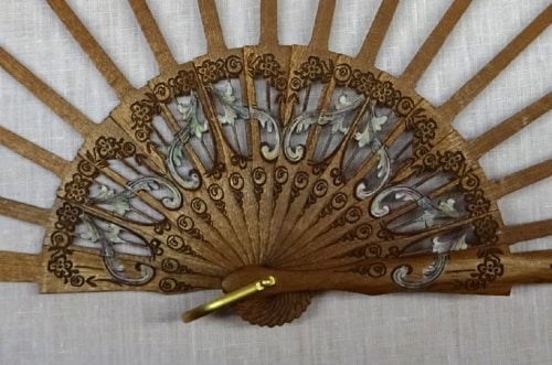 Struttura ventaglio  barocco cm 50 - immagine 3