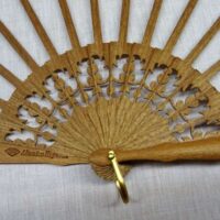 Struttura ventaglio donna di picche cm 45,5