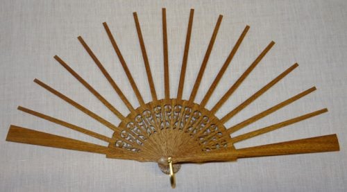 Struttura ventaglio  legno, tulipan cm 42