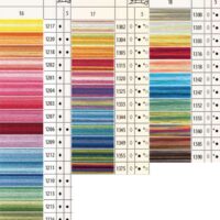 Perle' cotone  anchor 5, matassina 25 mt colori multicolor