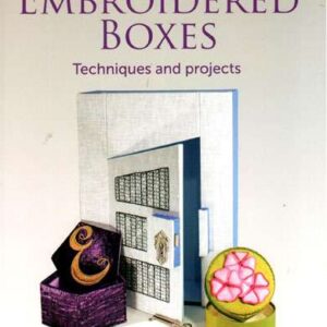 Hand-stitched boxes, Meg Evans
