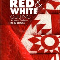 Red & white quilting, linda pumphrey