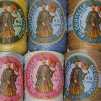 Cotone per merletto n°80, fil au chinois  assortimento n°3