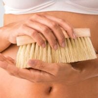 Spazzola aladina asciutta, spazzolatura asciutta del corpo