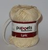Cotone povero 8 fili puppet anchor "lyric", bianco, avorio, nero gr 50