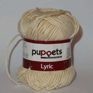 Cotone povero 8 fili puppet anchor "lyric", bianco, avorio, nero gr 50